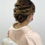 お宮参り　　着付け